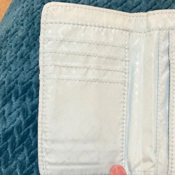 Vera Bradley Multicolor Floral Quilted Wallet in Pink, Blue & Yellow - Picture 4 of 7